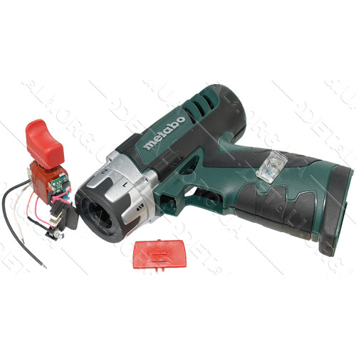 Корпус + кнопка шуруповерта (PowerMaxx BS) Metabo оригинал 316052060