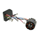 Статор шуруповерта Makita DDF 481 RTE оригінал 629116-8 (52*52/d27/L24 мм)