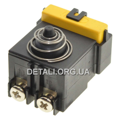 Кнопка болгарки УШМ DeWalt D28011 оригінал 641889-01