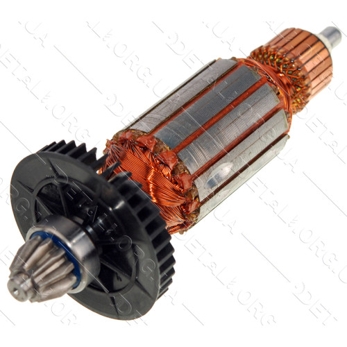 Якір (ротор)  болгарка Bosch PWS 600 оригінал(148*35*посадка7, 5мм) 1607000990