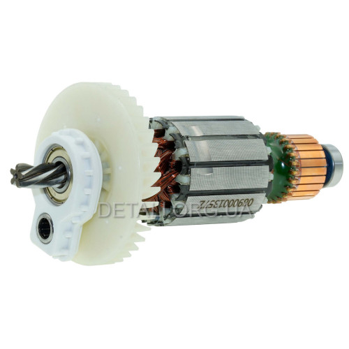 Якір дискової пилки Bosch PKS 55/PKS 55 A оригінал 1609203Y11 (161*44 5-з ліво)