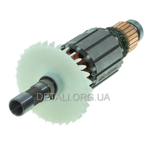 Якір фрезера Bosch POF 1200 AE оригінал 1609203V48 (183*44 різьблення 15мм)