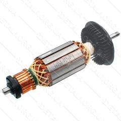 Якір болгарки (УШМ) Bosch GWS 8-115/GWS 8-125 оригінал 1604010B04 (154,5*35 посадка 6мм різьблення) 2