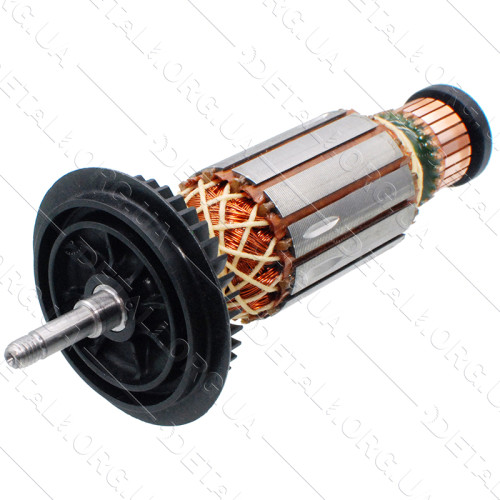 Якорь болгарки (УШМ) Bosch GWS 8-115/GWS 8-125 оригинал 1604010B04 (154,5*35 посадка 6мм резьба)
