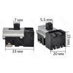 Кнопка шлифмашины Bosch PEX 300 AE оригинал 1607200254