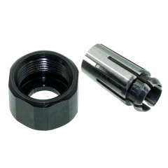 Цанга + гайка шліфувальної машини Makita GD0800C/GD0810C оригінал 192988-9 2