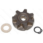 зірочка ланцюгова пила Bosch AKE 30/35/40 7 зубів овал 8*10 d36 h12 оригінал 1607000885