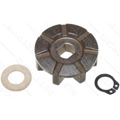 зірочка ланцюгова пила Bosch AKE 30/35/40 7 зубів овал 8*10 d36 h12 оригінал 1607000885 2