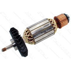 Якорь шлифмашины Bosch GWS 24-180 JBX оригинал 1604011257 (220*54 посадка 10, резьба)