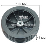 Колесо газонокосилка VIKING LB 540 оригинал 61007000401