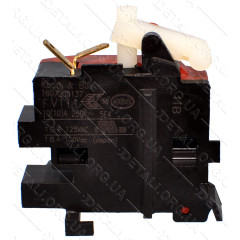 Кнопка болгарки Bosch PWS 13-125 CE оригінал 1607200137 2