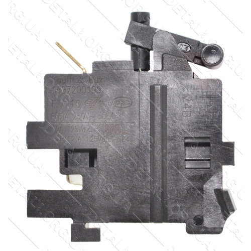 Кнопка болгарки УШМ Bosch GWS 11-125 оригінал 1607200199