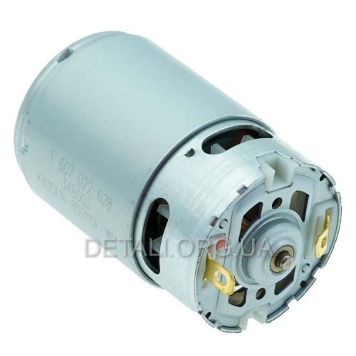 Двигатель шуруповерта Bosch GSB 1080-2-LI оригинал 1600A00DM8 (L76 D38 dвала3,2 мм)