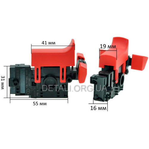 Кнопка лобзика Bosch PST 7000 E оригинал 1607200239