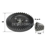 пара Bosch GWS 7-125 ET(d1 11,5*48/d2 6*15/h2 13,5) оригінал 1619P13518