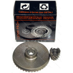 Шестерни (пара) болгарки 230C/CV качество PRO (d1 14*74/d2 9*21/h2 21)