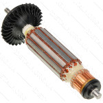 Якір (ротор)  шліф машини кутової Bosch GWS7 - 1000 оригінал 1619P05210(170*28 посадка 6мм)