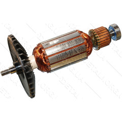 якір шлифмашина Bosch GEX150AC оригінал 2604011028( 142*35 різьблення 6мм) 2