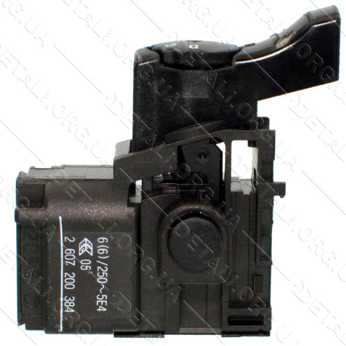 Кнопка шлифмашины Bosch GBS 75 AE оригинал 2607200384