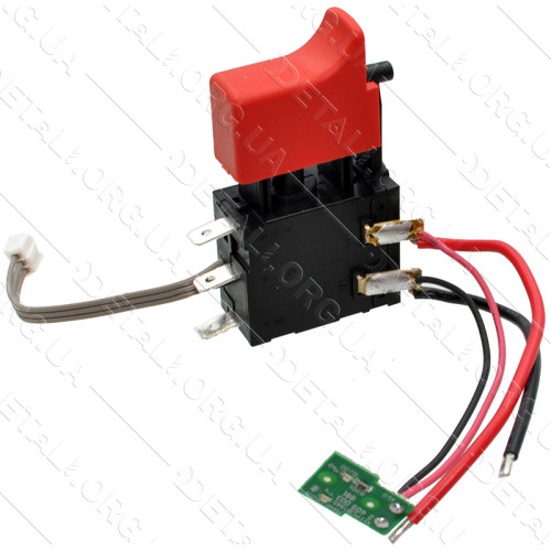 Кнопка (вимикач) шуруповерта Bosch PSR 18 Li - 2 оригінал 2609005123