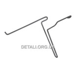 Пружина газонокосарки Bosch ROTAK 34/37 оригінал F016L65790