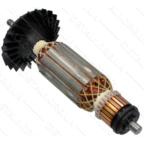 Якір (ротор)  болгарки Bosch GWS 700 оригінал 1619P08234(155,5*30,5 посадка 6мм)