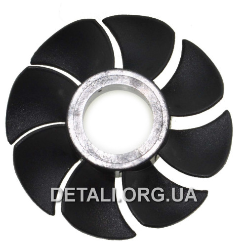 Крильчатка для якоря фрезера BOSCH GKF 600 (d15*48) оригiнал 2609100246.
