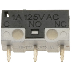 Мікроперемикач Daier KW10-Z0P.Струм: 1А 125V AC