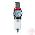 Фильтр для очистки воздуха + редуктор 1/4 INTERTOOL PT-1412