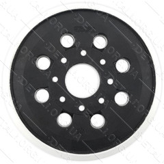 підошва шлифмашинки Bosch GEX125 - 1AE круг 8 отв(D 123мм) оригінал 2609100541 2