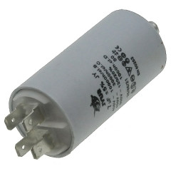 Конденсатор JYUL CBB-60M 7мкф - 450 VAC болт + клеммы (35*66 mm) 2