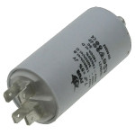 Конденсатор JYUL CBB-60M 7мкф - 450 VAC болт + клеммы (35*66 mm)