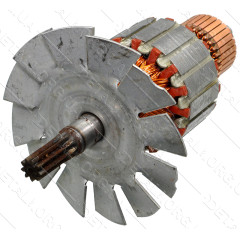 Якорь дисковой пилы Bosch GKS 65/ SKIL 5366 (164,5*57 9-з прямо) оригинал 2610990176 2