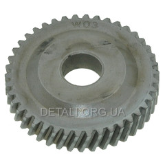 Шестерня дрели Bosch GSB 1600 RE оригинал 2606320092 (d12*46 / 42-з вправо) 2
