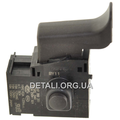 Кнопка фрезера Bosch GOF 1200 оригинал 2607200251