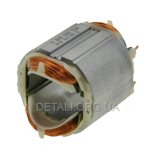 Статор болгарки Bosch PWS 8-125 CE / Skil оригинал 2609000764 (52*57 h42 d36 мм)