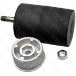 Ролик + шкив шлифмашины Bosch PBS 75 A оригинал 2606625905