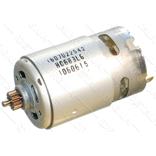 двигун шуруповерта Bosch PSR 10,8 Li - 2 оригінал 2609004501 шестерня 13 зубів d9, 5