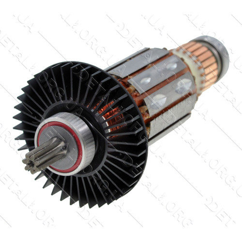 Якорь перфоратора Bosch PBH 2200 RE оригинал 1619P08993 (137*35 7-з прямо)