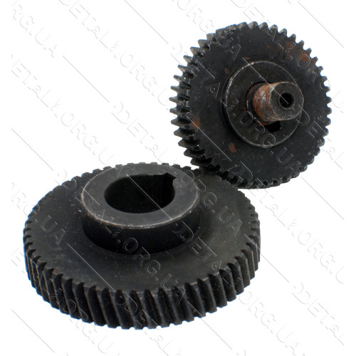 Пара шестерней электропилы (d14*48,5 h9/16, d37 h8, вал L46)