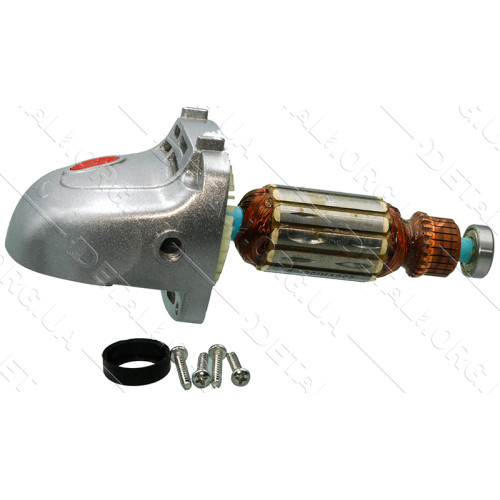 Якорь + корпус + шестерня болгарки Skil (Bosch) 9004 оригинал 2610395294 (152*35)