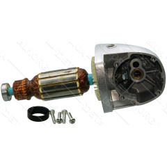 Якір (ротор)  + корпус + шестерня болгарки Skil 9004 оригінал 2610395294(152*35) 2