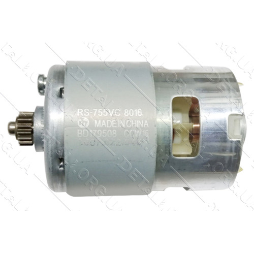 Двигатель шуруповерта Bosch GSB 18-2-LI Plus оригинал 2609199841 (d44 L вала 78 16-з d11)