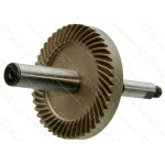 Шестерня + вал шлифмашины в сборе d50mm Bosch GBS 75 A оригинал 2606333900