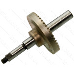 Шестерня + вал шлифмашины в сборе d50mm Bosch GBS 75 A оригинал 2606333900