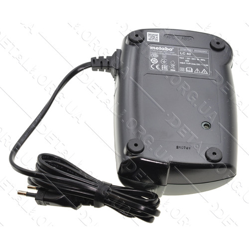 Зарядний пристрій шуруповерта Metabo LC 40 оригінал 627064000 (10,8 V)