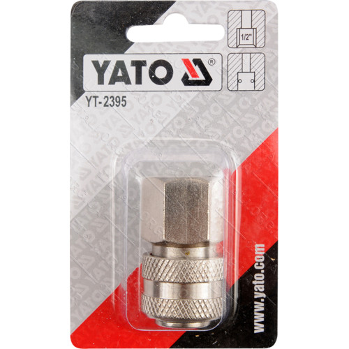 Швидкознімна муфта YATO з внутрішнім різьбленням d 1/2 50/250