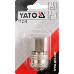 Быстросъемная муфта YATO с внутренней резьбой d 1/2 50/250