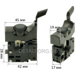 Кнопка VJ Parts для дриля (19*45)