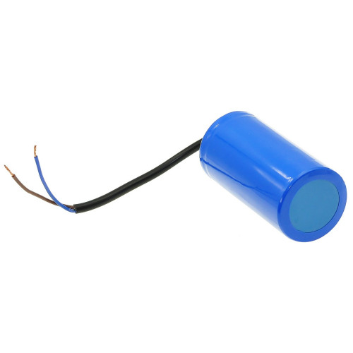 Конденсатор JYUL CD-60 200мкф пусковой - 300 VAC провода (50*105 mm)